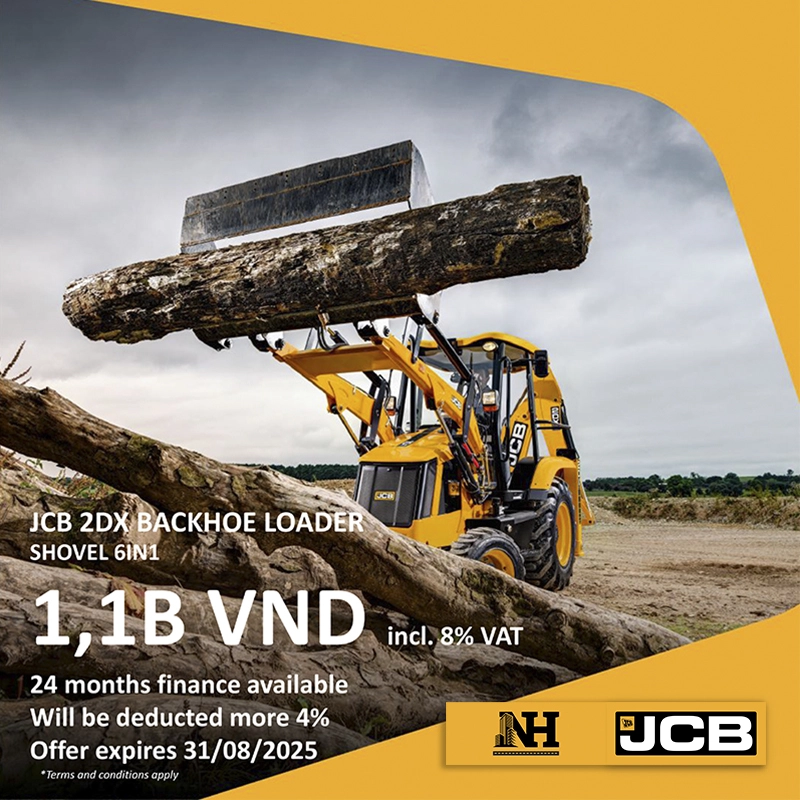 MÁY XÚC ĐÀO LIÊN HỢP JCB 2DX