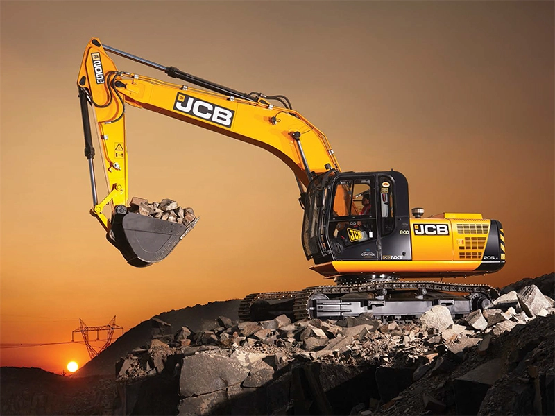 MÁY XÚC ĐÀO BÁNH XÍCH JCB 205NXT