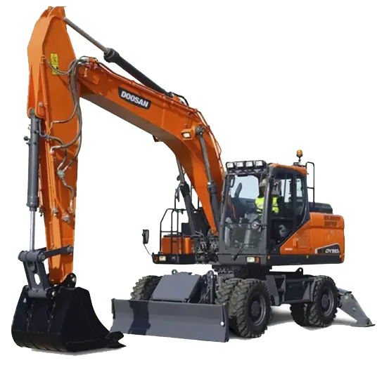 MÁY XÚC ĐÀO DOOSAN DX140W