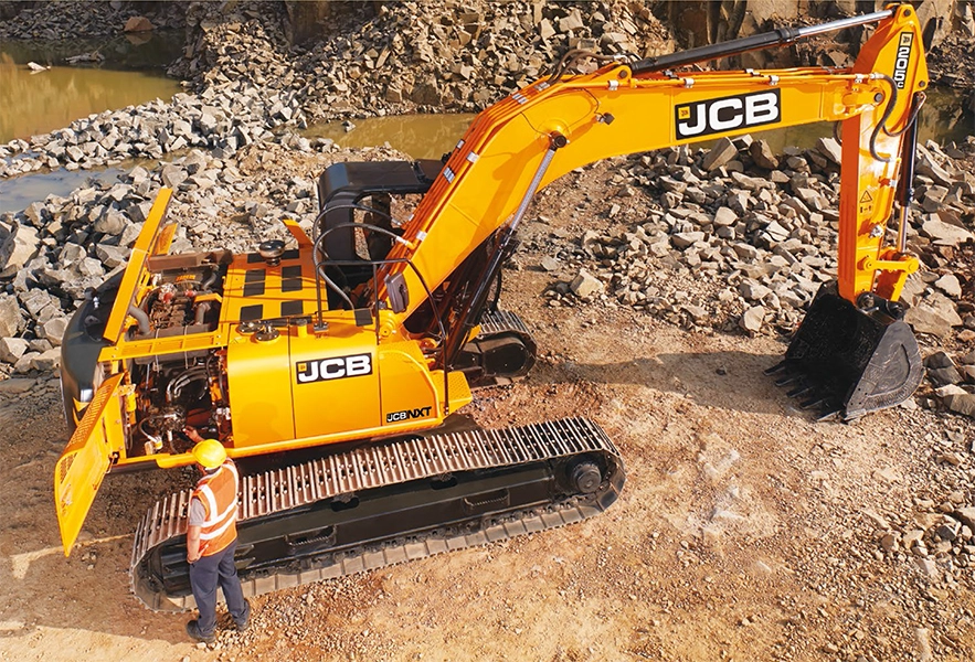 MÁY XÚC ĐÀO BÁNH XÍCH JCB 205NXT