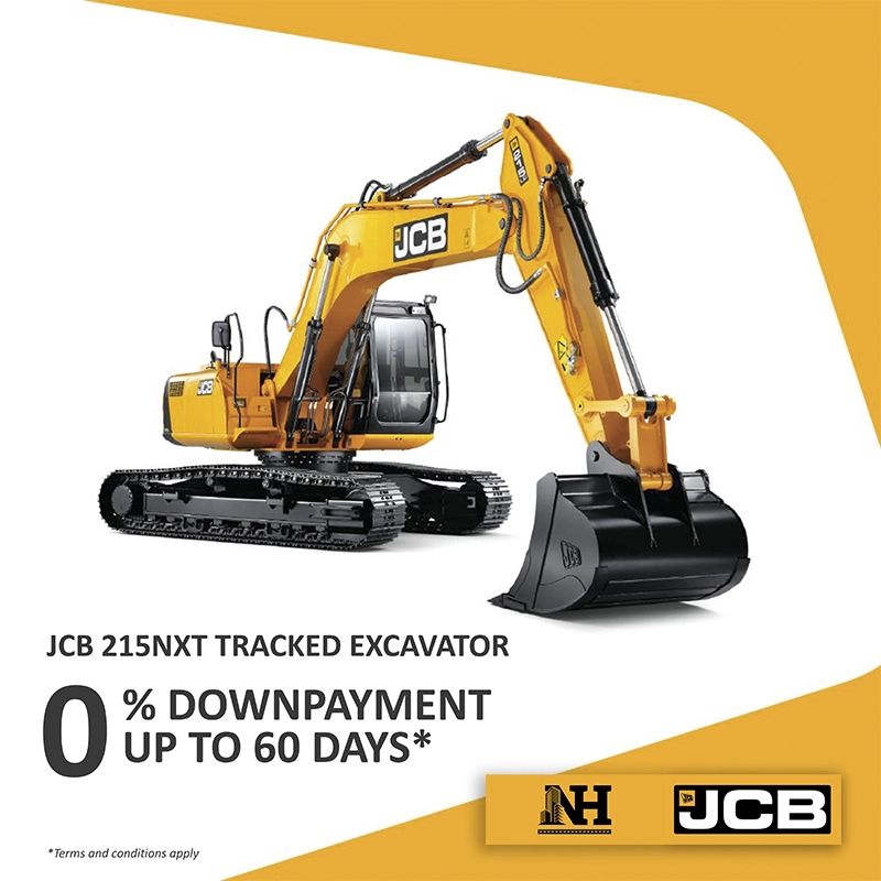  MÁY XÚC ĐÀO BÁNH XÍCH JCB 215NXT LC