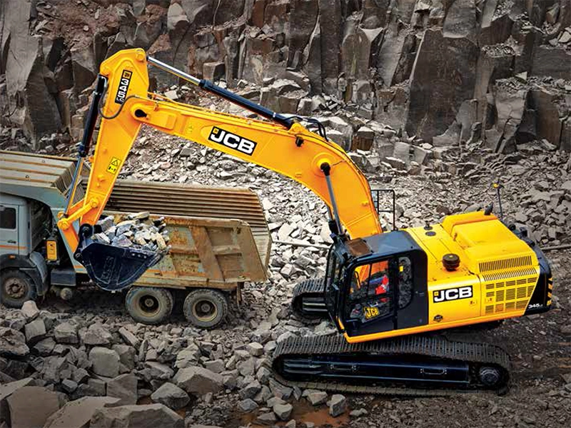 MÁY XÚC ĐÀO BÁNH XÍCH JCB 345LC HD