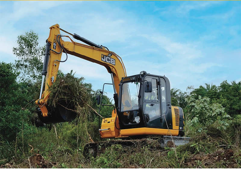 MÁY XÚC ĐÀO BÁNH XÍCH JCB 81NXT