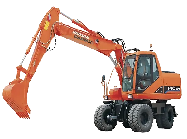 MÁY XÚC ĐÀO DOOSAN DX140W