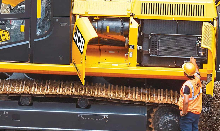 MÁY XÚC ĐÀO BÁNH XÍCH JCB 345LC HD